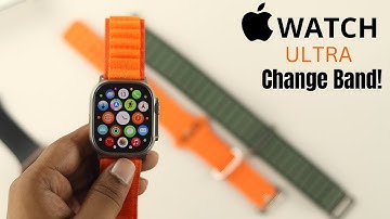 Apple Watch Ultra How to Change Loop Band! [Put On & Take OFF]