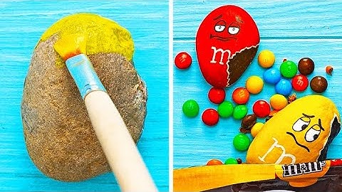 34 ĐỒ TỰ LÀM VUI NHỘN VÀ SÁNG TẠO VỚI NHỮNG THỨ ĐƠN GIẢN