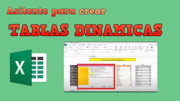 CÓMO HACER TABLAS DINAMICAS CON EL ASISTENTE PASO A PASO EN EXCEL