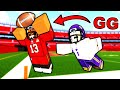 Fake MIKE EVANS Mercy Rules the DEFENSE in Roblox Football Fusion!