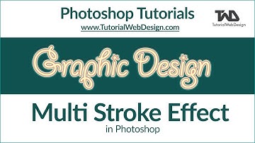 How to give Multi Stroke text effect in Photoshop | Text effect tutorial