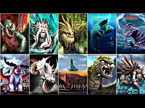 ALL 10 LEGENDARY DRAGONS (Including Elder Sentinel) - Dragons: Rise of Berk NEW SPRING UPDATE