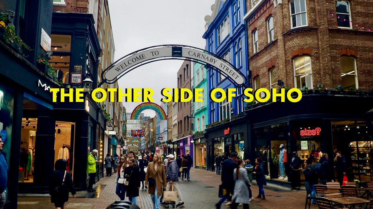 The Other Side Of Soho Carnaby Street Broadwick Street Golden Sq 