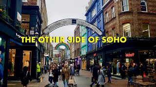 The Other Side of Soho  Carnaby Street, Broadwick Street, Golden Sq (4K)