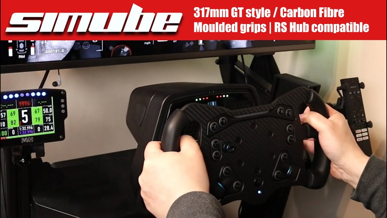 Logitech RS Hub | Simube GT steering wheel for in action!