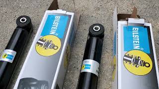 New H&R Lowering Springs and Bilstein Shocks and Struts for the GTI