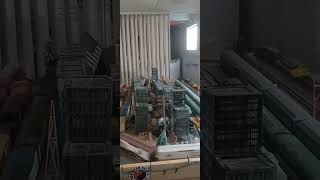 Running 2 Lionel Trains 246 Train Set Pepsi Train Set and Lionel Trolley Car