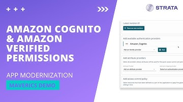 Cognito and Amazon Verified Permissions | App Modernization Demo
