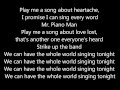 Piano Man By Brandy Piano Man By Brandy