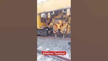 ballasts temping!  Track machine UNIMATE!!