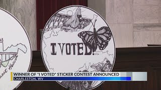 Raleigh County student wins West Virginia's first 'I voted' sticker contest