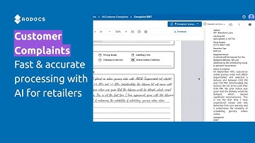 Retail: Resolve customer complaints faster with AI