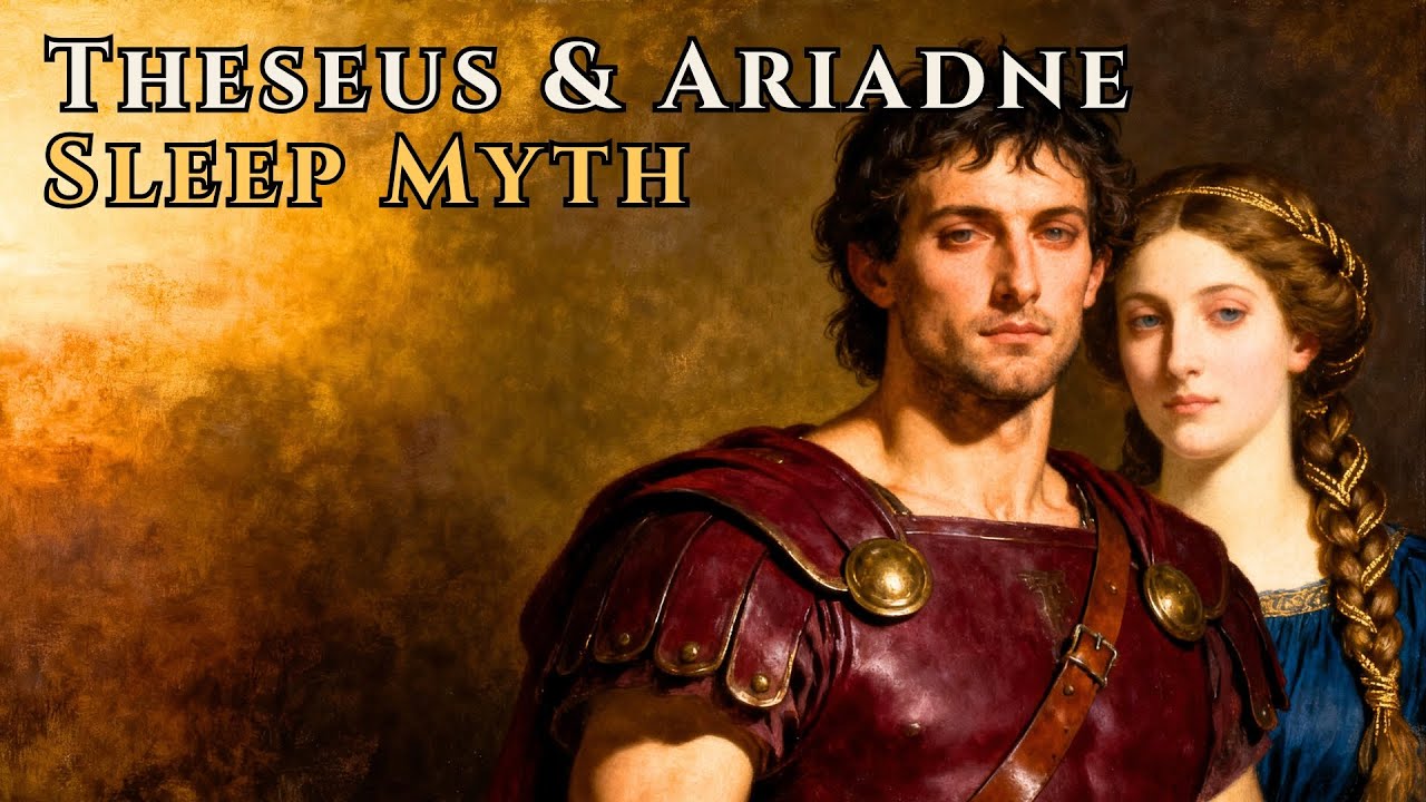 Theseus & Ariadne at Night | Fall Asleep to a Calm Greek Myth