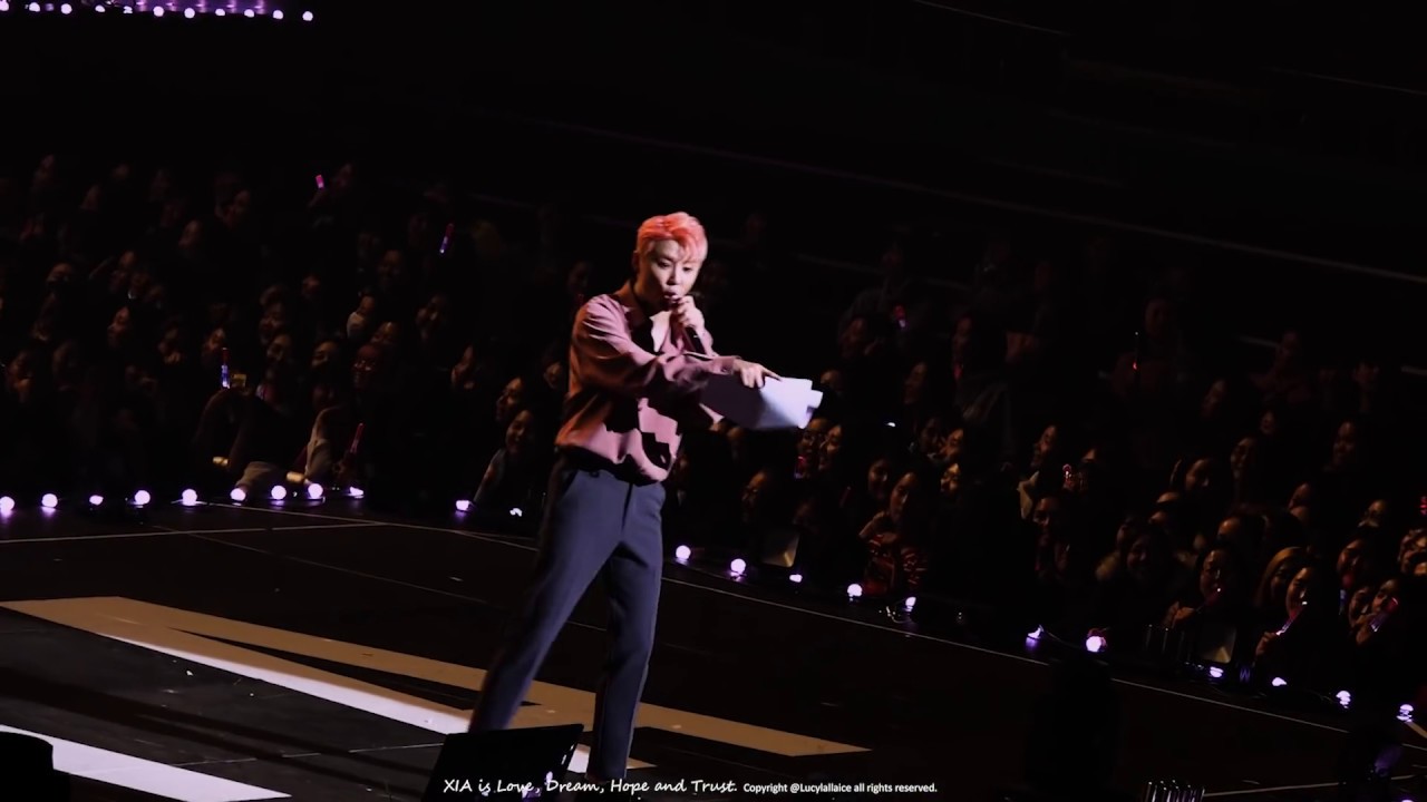 181130 Way Back XIA 김준수 - 지니준쨩의 롤코댄스+남의노래(뜻밖의 덩어리 호응 합창단)