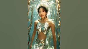Từ nàng thơ hóa nàng tiên cá 👸➡️🧜‍♀️ #vyle #ai #mermaid