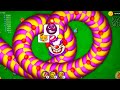 WORMS ZONE.IO''NEW GAME BEST DANGER ⚔️TOP1 SNAKE GAMING SUPER SAAMP GAMER MUSIC GAMES SLITHER 🔥📢..
