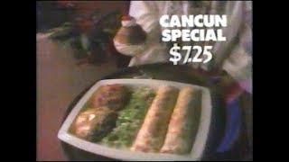 Chi-Chi's Restaurant Cancun Dinner Special Commercial (1990)