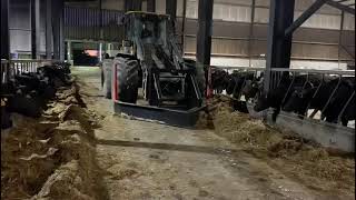 New Silage Pusher making the farm more efficient