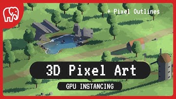 Critter Environment - Water update | 3D Pixel Art (Unity asset)