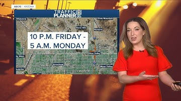 One road construction closure could cause headaches in north Phoenix