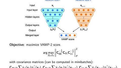 Deep Learning Lecture 7.4 - VAMPnet
