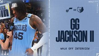GG Jackson Walk-Off Interview | Grizzlies vs. Jazz