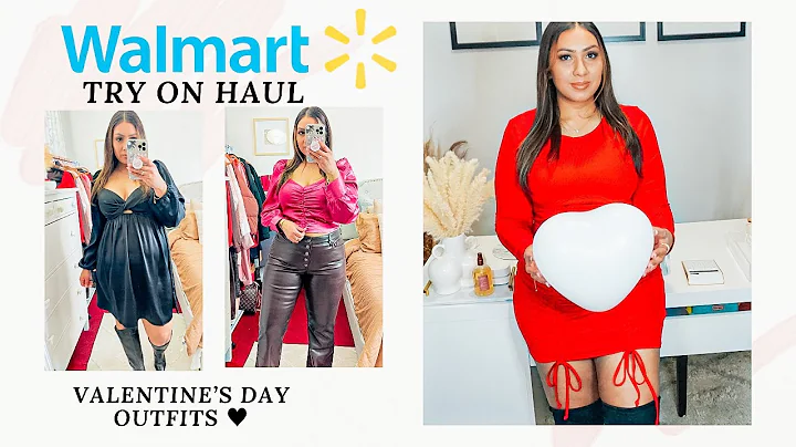 AFFORDABLE VALENTINE'S DAY OUTFITS | NEW WALMART TRY ON HAUL | ARAPANA SADEO