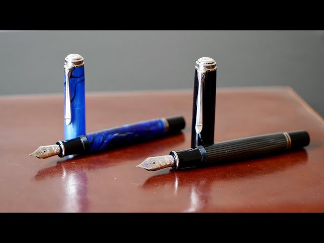 Pelikan M805 vs M1005 | Fountain Pen Comparison - YouTube