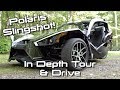 2019 Polaris Slingshot Grand Touring: Start Up, Test Drive & In Depth Tour