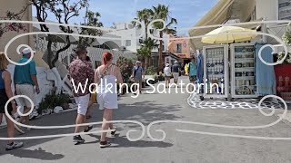 Walking Through Fira Santorini Greece's Enchanting Streets. Some call it Thira.