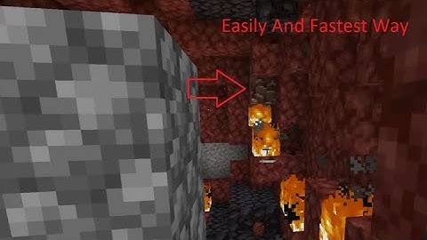 How To Find Netherite or Ancient Debris Easily In Minecraft 1.16.2