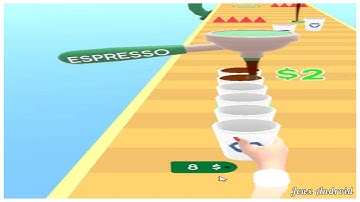 Coffee stack android ios game walkthrough app all levels gameplay #1