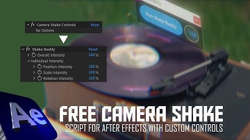 Customizable FREE Camera Shake in After Effects | Shake Buddy