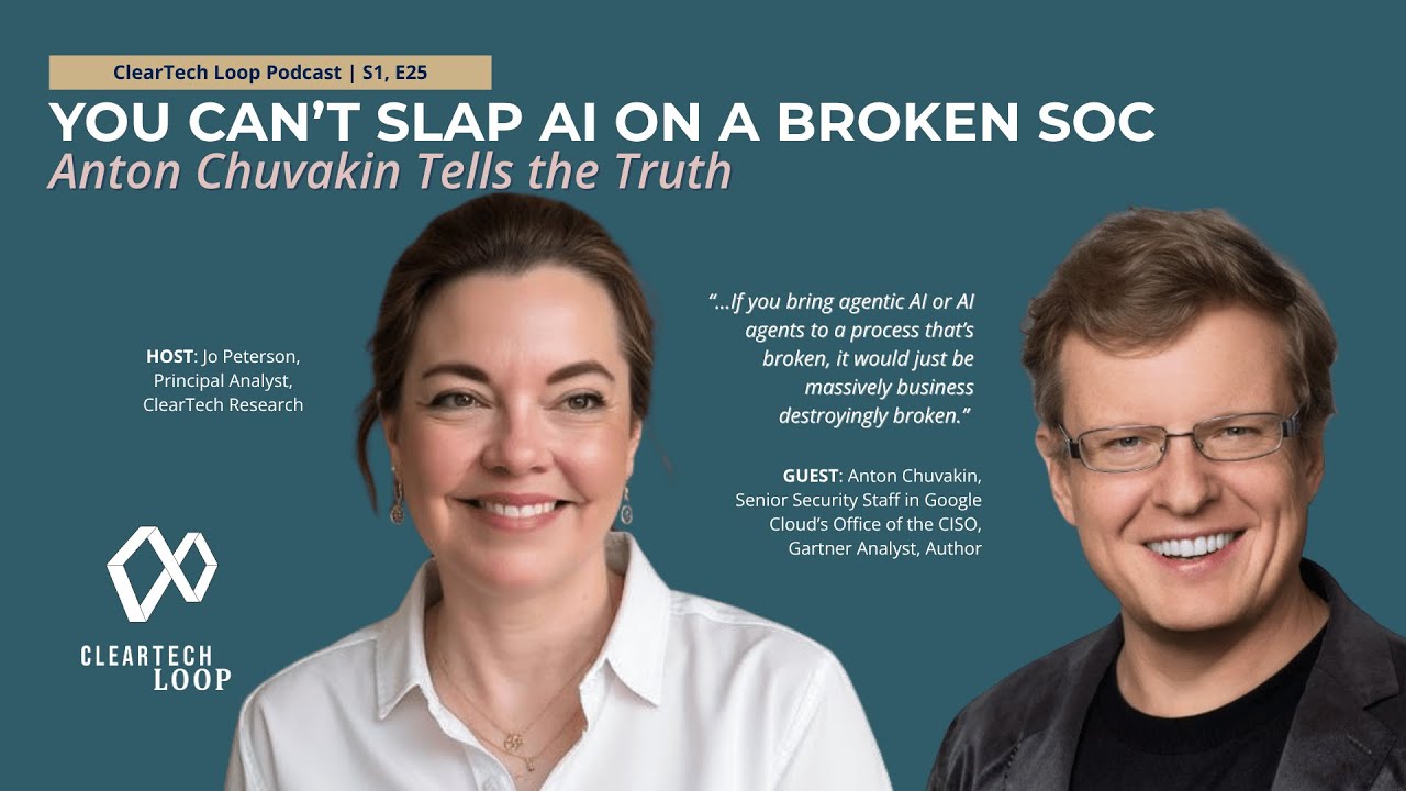You Can’t Slap AI on a Broken SOC. Anton Chuvakin Tells the Truth