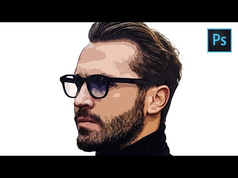 Cartoon Effect / Vector Art - Photoshop Tutorial