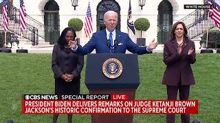 Biden Thanks Collins, Murkowski, and Romney For Voting For Judge Jackson