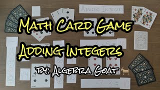 Math Card Game / Adding Integers