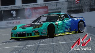 Assetto Corsa | Formula Drift | Chevrolet Corvette C6 1189 bhp | Long Beach FD screenshot 4
