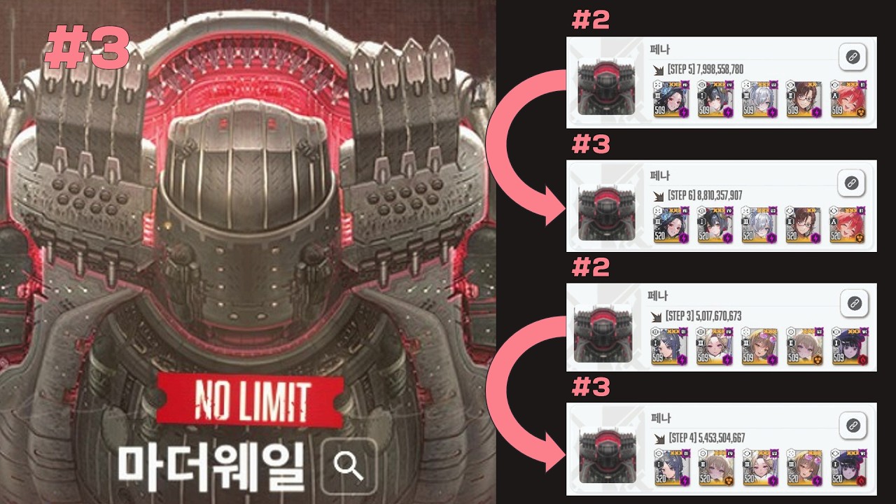 솔레뮤지엄 마더웨일 20단 도전기 #3 - 1, 2파티 트라이【승리의 여신: 니케, NIKKE】