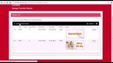 09 How to Manage Banner Images on your Storefront.com.ng Online Store