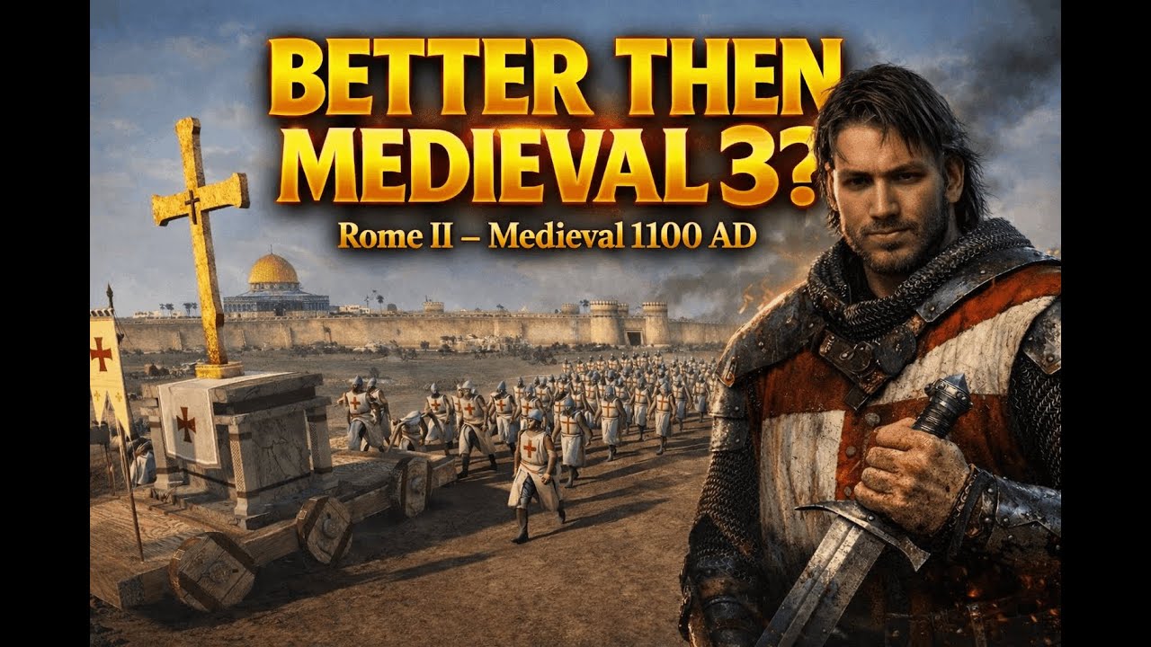 Этот мод превращает Rome II в Medieval 3 Total War!