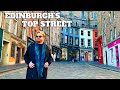 Edinburghs prettiest streets  victoria street and the grassmarket