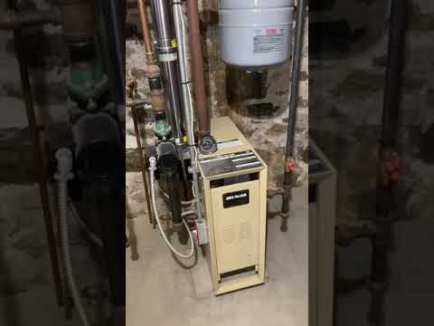 Maintenance on a high efficient Weil McLain boilers