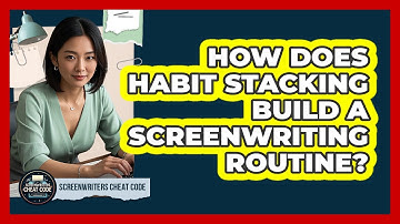 How Does Habit Stacking Build A Screenwriting Routine? - Screenwriter
