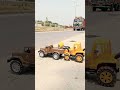 Remote control Automatic RC JCB 💪 and Track 🛻❤️🔥 unboxing tasting shorts video ll #youtubeshorts