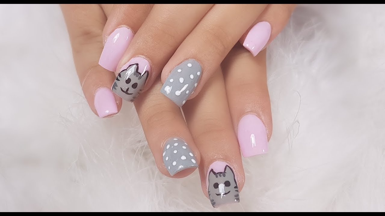 Uñas De Gelish Para Niñas De Unicornio : Nail Art - Diseño de uñas Unicornio Tierno Colaboración ...