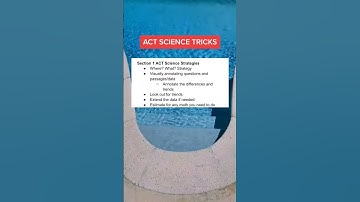 Some last minute tips ⏰️ #act #science #actprep #testprep #tipsandtricks