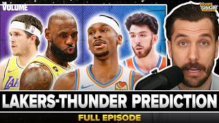 Lakers-Thunder Prediction: SGA SWEEP most likely BUT LeBron &amp; Reaves have slim path if Luka returns