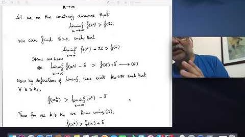 Advanced Convex Optimization : Lecture 5B : Convergence analysis