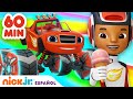 Blaze y los Monster Machines | ¡Todo lo NUEVO de Blaze durante 1 hora! | Nick Jr. en Español